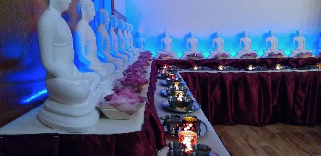 Buddha statues in the temple